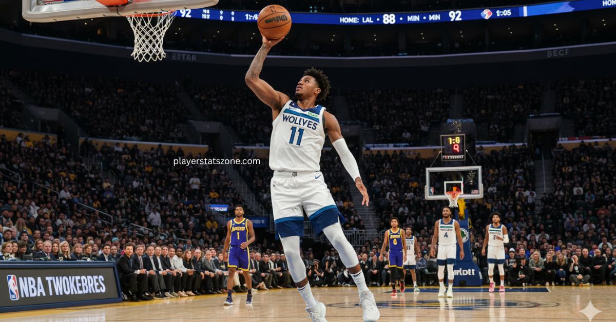 timberwolves vs lakers match player stats
