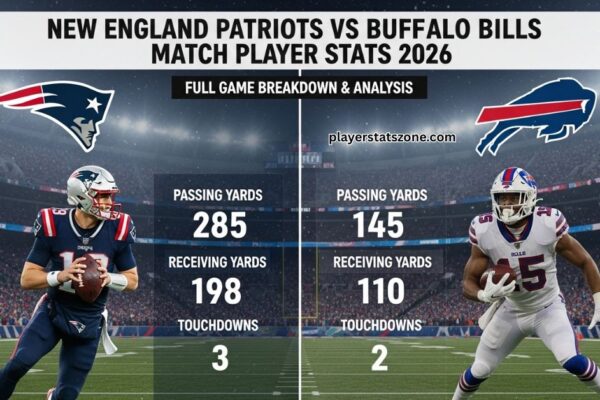 new england patriots vs buffalo bills match player stats