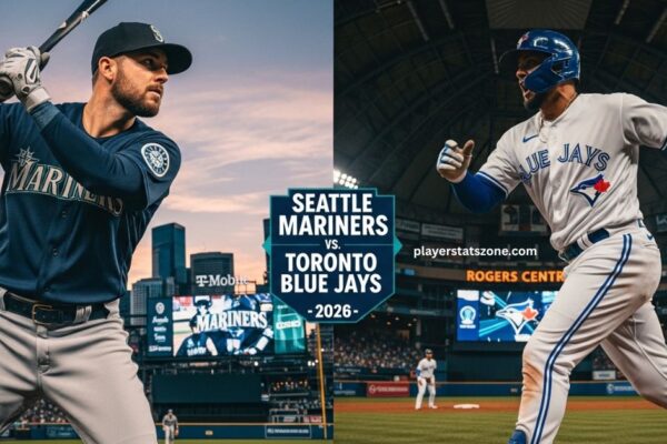seattle mariners vs toronto blue jays match player stats