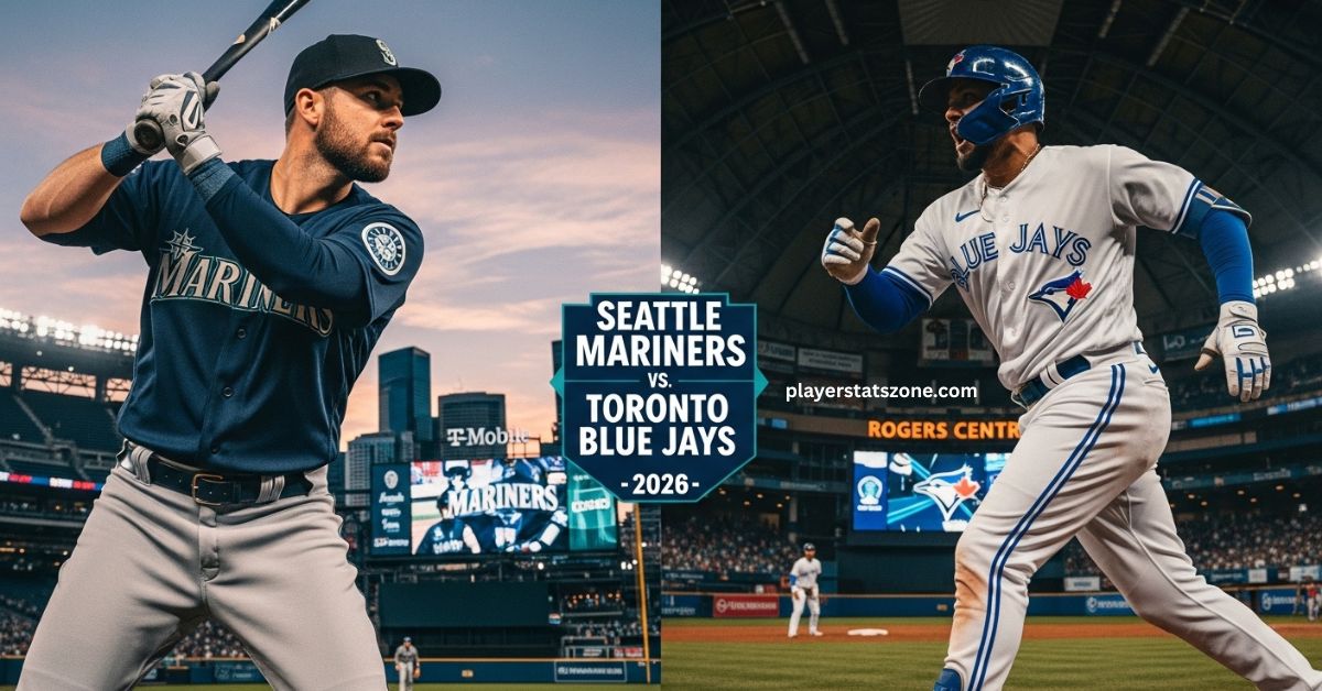 seattle mariners vs toronto blue jays match player stats