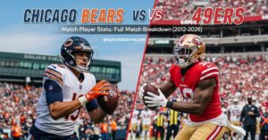 chicago bears vs 49ers match player stats