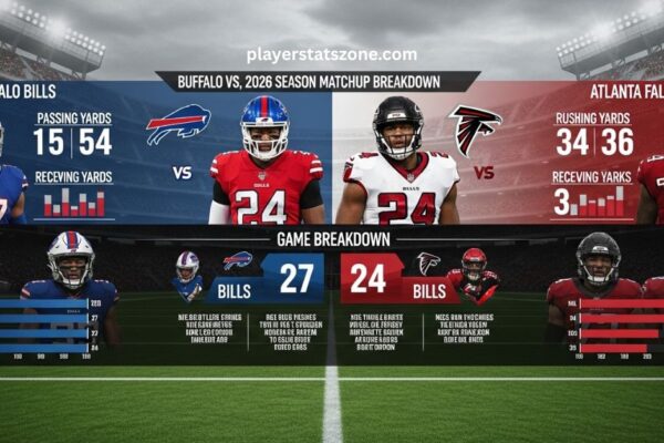 buffalo bills vs atlanta falcons match player stats
