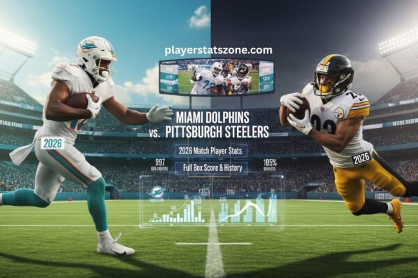 miami dolphins vs pittsburgh steelers match player stats