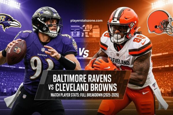 baltimore ravens vs cleveland browns match player stats