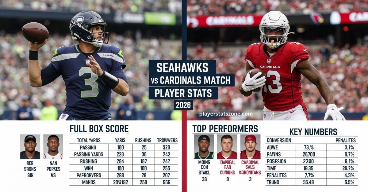 seahawks vs arizona cardinals match player stats