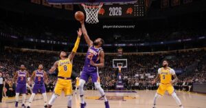 phoenix suns vs lakers match player stats